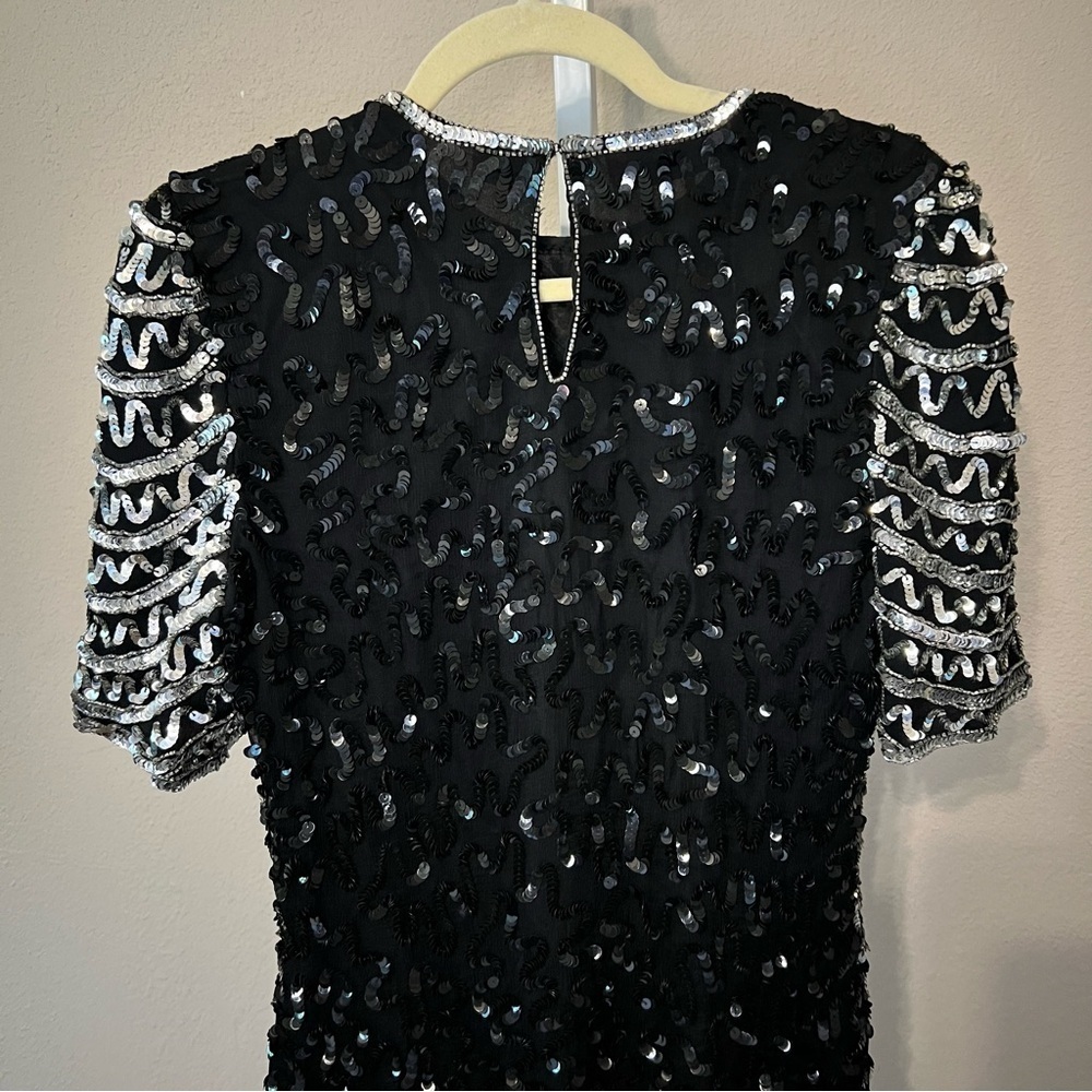 Laurence Kazar Sequined Blouse View 5